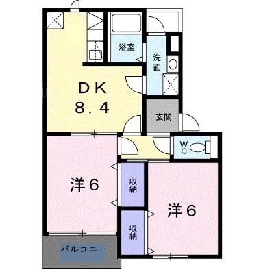 サンパティークⅡ 205【管理NO：1-007810202-02040】 ★家具家電は申し込み後に搬入します 2026年07月下旬入居可能の外観画像
