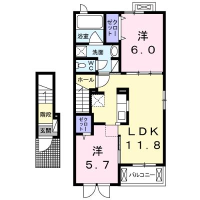 クラルテ　Ｍ 203【管理NO：1-022990501-02030】 ★家具家電は申し込み後に搬入します 2026年07月中旬入居可能の外観画像