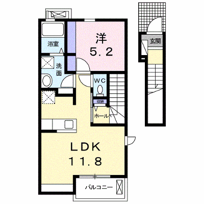 エアリー　ヒル原町 201【管理NO：1-021385301-02010】 ★家具家電は申し込み後に搬入します★ ★2026年09月上旬入居可能★の外観画像