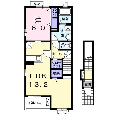 Ｍａｉｓｏｎ　ふじ 201【管理NO：1-020839701-02010】 ★家具家電は申し込み後に搬入しますの外観画像
