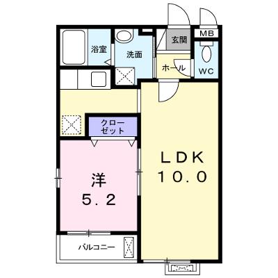 フルー　リール 206【管理NO：1-018171401-02050】 ★家具家電は申し込み後に搬入しますの外観画像
