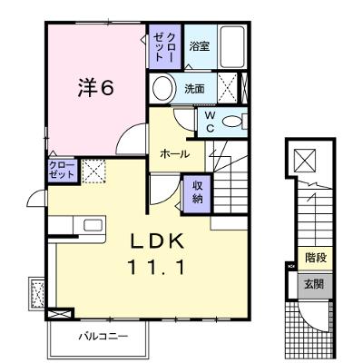 ファラオ藤沢台 201【管理NO：1-016139801-02010】 ★家具家電は申し込み後に搬入しますの外観画像