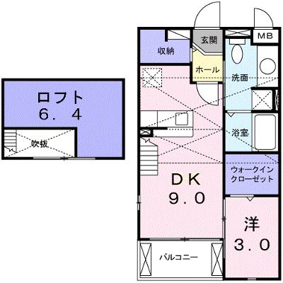 リープライツ 205【管理NO：1-016098801-02040】 ★家具家電は申し込み後に搬入しますの外観画像