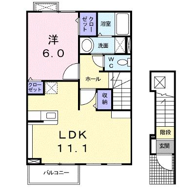 コンフォートＢ 202【管理NO：1-015985301-02020】 ★家具家電は申し込み後に搬入します 2026年08月上旬入居可能の外観画像