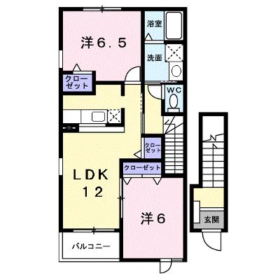 シェーネ　エレガンシア 201【管理NO：1-013267701-02010】 ★家具家電は申し込み後に搬入しますの外観画像