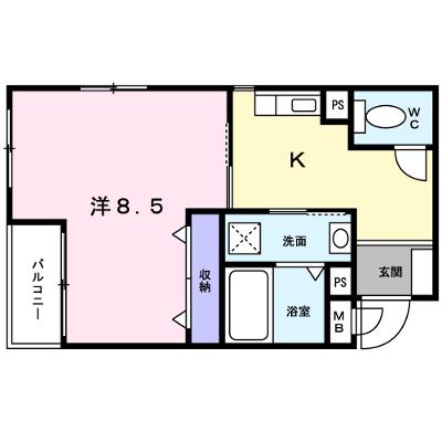 ブリック　メゾン　金剛 205【管理NO：1-012555701-02040】 ★家具家電は申し込み後に搬入しますの外観画像