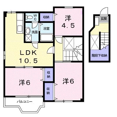 リバーサイド 206【管理NO：1-012374801-02050】 ★家具家電は申し込み後に搬入します★の外観画像