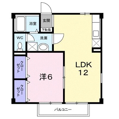 カーサクアトロ 101【管理NO：1-007597601-01010】 ★家具家電は申し込み後に搬入しますの外観画像