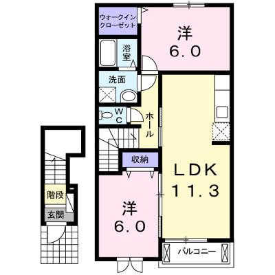 サン　ハイツ 203【管理NO：1-017366201-02030】 ★家具家電は申し込み後に搬入します 2026年07月下旬入居可能の外観画像