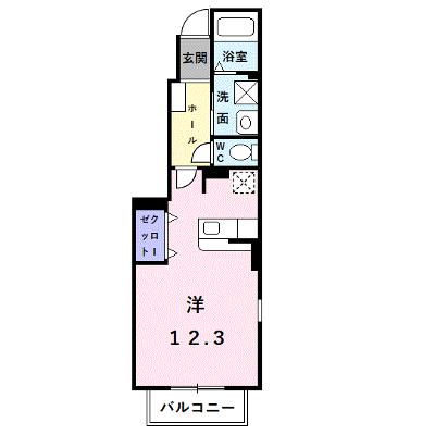グリーンアンジュⅡ 101【管理NO：1-015107002-01010】 ★家具家電は申し込み後に搬入しますの外観画像