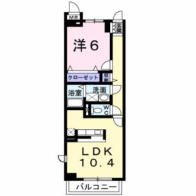 フェザーヒルⅡ 205【管理NO：1-014413201-02040】 ★家具家電は申し込み後に搬入します★ ★2026年08月下旬入居可能★の外観画像