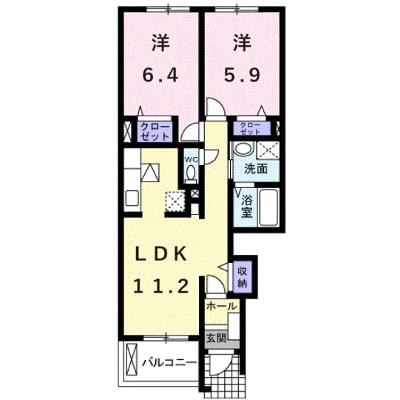 カーサ・フローレス 105【管理NO：1-017038301-01040】 ★家具家電は申し込み後に搬入しますの外観画像