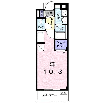 エステート・レイⅢ 303【管理NO：1-014317101-03030】 ★家具家電は申し込み後に搬入しますの外観画像