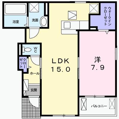 ヒューゲルハイムⅡ 105【管理NO：1-024634601-01040】 ★家具家電は申し込み後に搬入します 2026年07月中旬入居可能の外観画像