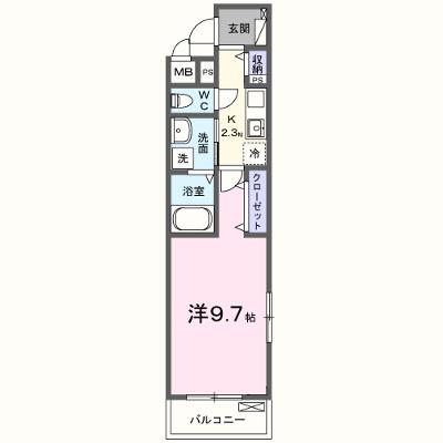 レッドパイン 201【管理NO：1-028736701-02010】 ★家具家電は申し込み後に搬入します 2026年11月下旬入居可能の外観画像