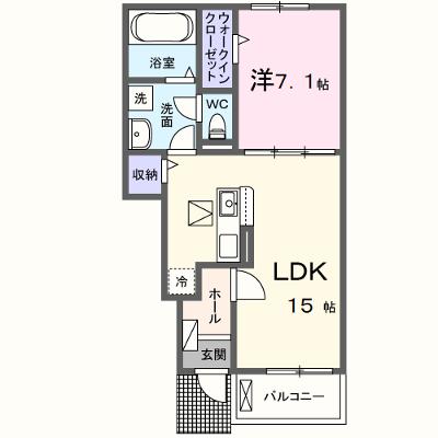 キング　パンプキン 105【管理NO：1-027474401-01040】 ★家具家電は申し込み後に搬入しますの外観画像