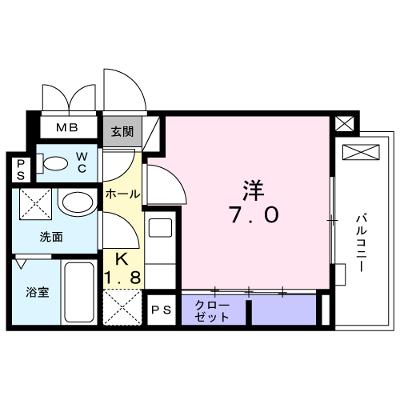 メゾン　エスポワール 205【管理NO：1-026064801-02040】 ★家具家電は申し込み後に搬入しますの外観画像