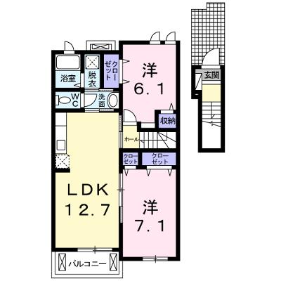 レジデンス根来 205【管理NO：1-017530501-02040】 ★家具家電は申し込み後に搬入します 2026年07月中旬入居可能の外観画像