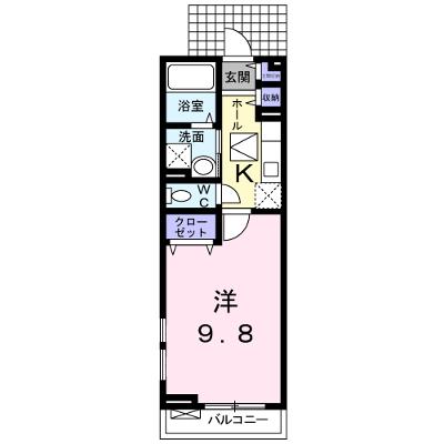ハノン　カンタービレ 106【管理NO：1-015545201-01050】 ★家具家電は申し込み後に搬入します★ ★2026年09月中旬入居可能★の外観画像