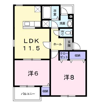 オニオンハイツ 203【管理NO：1-007306401-02030】 ★家具家電は申し込み後に搬入します 2026年07月中旬入居可能の外観画像