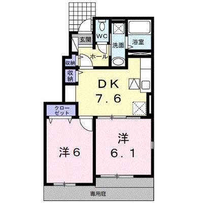 リアン・ヴーケ 101【管理NO：1-022170601-01010】 ★家具家電は申し込み後に搬入します★の外観画像