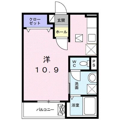 プルメリア 105【管理NO：1-021575301-01040】 ★家具家電は申し込み後に搬入しますの外観画像