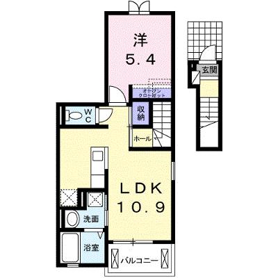 ダンデリオン　Ⅰ 201【管理NO：1-020629201-02010】 ★家具家電は申し込み後に搬入します★の外観画像