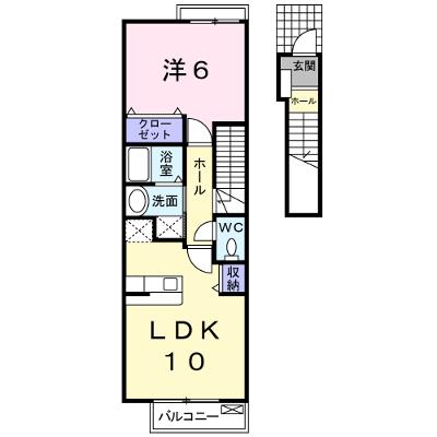 プロッシモ・ジョイ　Ⅲ 203【管理NO：1-015152703-02030】 ★家具家電は申し込み後に搬入します★の外観画像