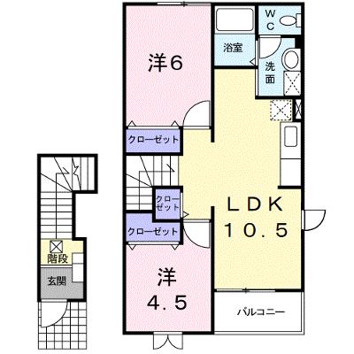 ビーミングベルⅡ 205【管理NO：1-011815702-02040】 ★家具家電は申し込み後に搬入します 2026年07月上旬入居可能の外観画像