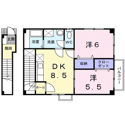 メゾン　ド　ヴィヴァーチェⅡ 201【管理NO：1-009509402-02010】 ★家具家電は申し込み後に搬入しますの外観画像