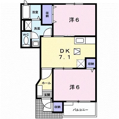 パレ・エクセランⅠ 101【管理NO：1-009394501-01010】 ★家具家電は申し込み後に搬入します★の外観画像