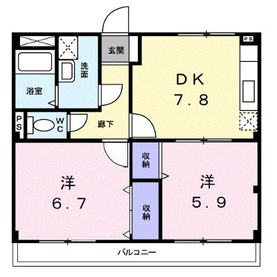レジダンス・アンソレイエ 301【管理NO：1-007480701-03010】 ★家具家電は申し込み後に搬入しますの外観画像