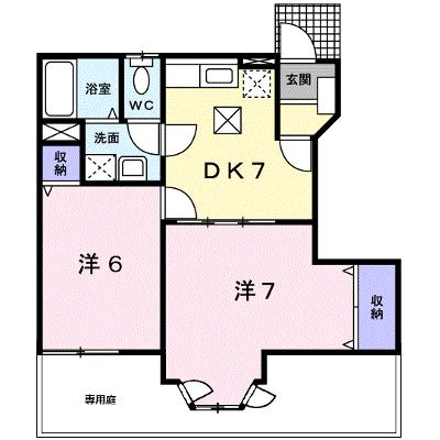 パインツリー 101【管理NO：1-006515701-01010】 ★家具家電は申し込み後に搬入します★の外観画像