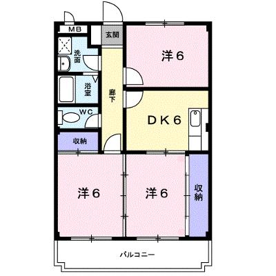 グレース吉田 203【管理NO：1-005451901-02030】 ★家具家電は申し込み後に搬入します 2026年07月下旬入居可能の外観画像