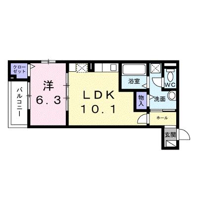 モンテリザイア紀和 205【管理NO：1-028194301-02040】 ★家具家電は申し込み後に搬入しますの外観画像