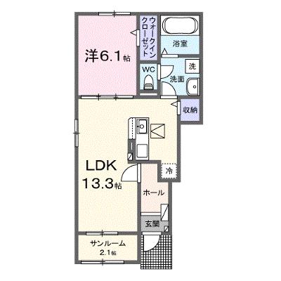 クラール西庄Ａ 101【管理NO：1-028151301-01010】 ★家具家電は申し込み後に搬入しますの外観画像