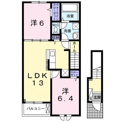 グランディール 202【管理NO：1-026792001-02020】 ★家具家電は申し込み後に搬入します 2026年08月中旬入居可能の外観画像