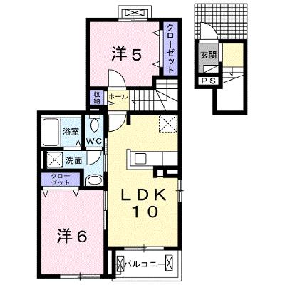 ルミナーレ西浜 201【管理NO：1-025084901-02010】 ★家具家電は申し込み後に搬入しますの外観画像
