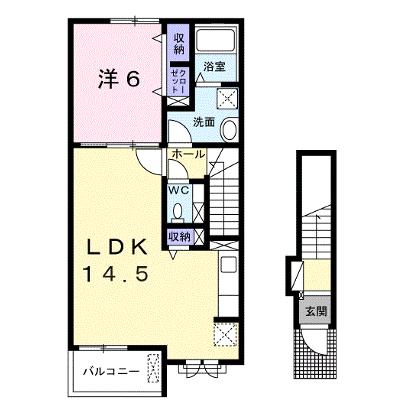 ミレ　グランデ　Ⅱ 201【管理NO：1-023681602-02010】 ★家具家電は申し込み後に搬入しますの外観画像