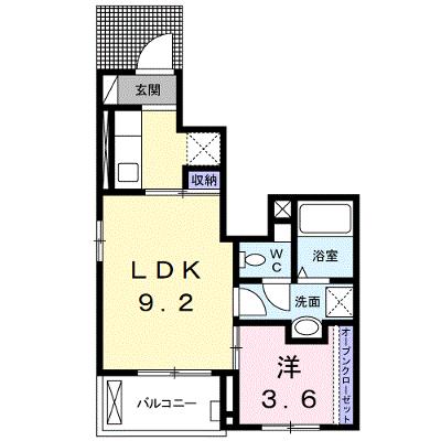 ガーデンコート 103【管理NO：1-021739401-01030】 ★家具家電は申し込み後に搬入しますの外観画像