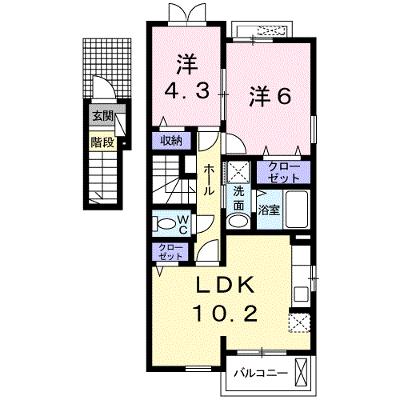 シャン・ノール　ⅩⅡ 201【管理NO：1-021645101-02010】 ★家具家電は申し込み後に搬入します★の外観画像