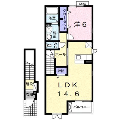 コルテーゼ　Ⅲ 203【管理NO：1-020839002-02030】 ★家具家電は申し込み後に搬入します★の外観画像