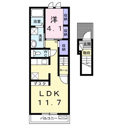 リヴェール松江 203【管理NO：1-019935601-02030】 ★家具家電は申し込み後に搬入しますの外観画像