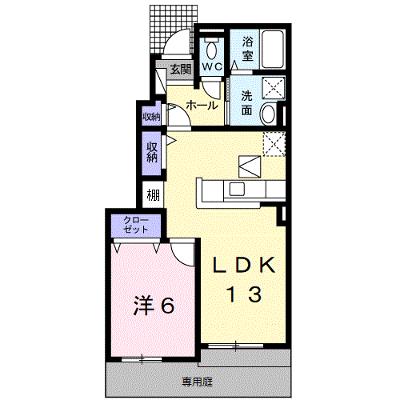 フォルトゥーナ 105【管理NO：1-019723601-01040】 ★家具家電は申し込み後に搬入します★の外観画像
