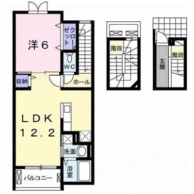 モデッサ　クスミール 303【管理NO：1-018209901-03030】 ★家具家電は申し込み後に搬入しますの外観画像