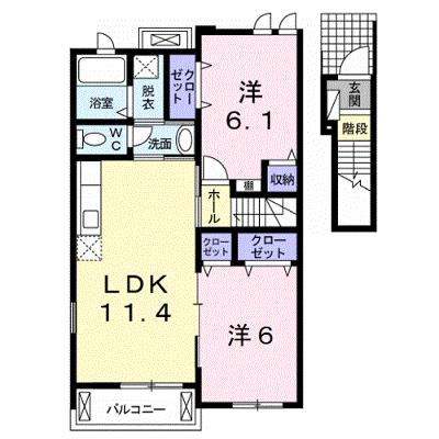 グランリアン　Ⅱ 205【管理NO：1-017064502-02040】 ★家具家電は申し込み後に搬入します 2026年07月中旬入居可能の外観画像