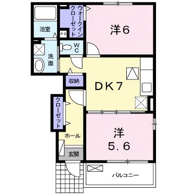 スウィート朝日　Ⅱ 105【管理NO：1-016077602-01040】 ★家具家電は申し込み後に搬入しますの外観画像