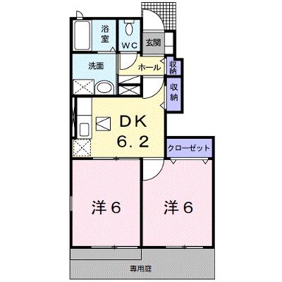 コートジュネス　Ⅲ 102【管理NO：1-015564801-01020】 ★家具家電は申し込み後に搬入します★の外観画像