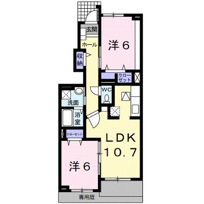 サンリット　Ⅱ　（御坊市） 103【管理NO：1-015048102-01030】 ★家具家電は申し込み後に搬入します★の外観画像