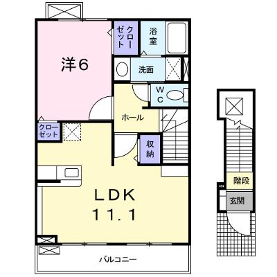 ハーベストホーム壱番館　Ⅱ 202【管理NO：1-014672102-02020】 ★家具家電は申し込み後に搬入しますの外観画像